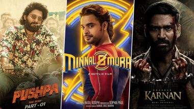 SIIMA 2022 Nominations: Allu Arjun’s Pushpa; Tovino Thomas’ Minnal Murali; Dhanush’s Karnan Lead and More – Check Out Full Movies List!
